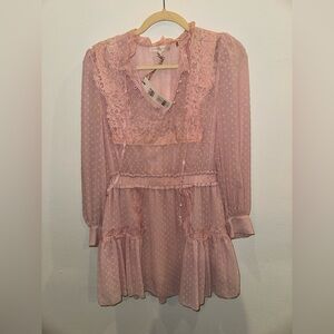 Love shack Fancy Light Pink dress